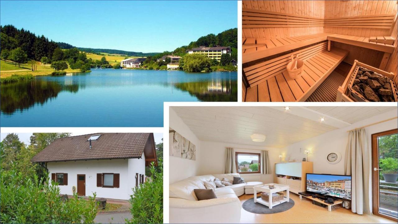 Seepark Kirchheim Ferienhaus Bei Anne Mit Sauna Extérieur photo